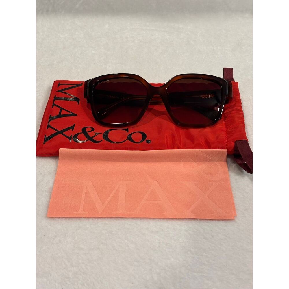 Brand New Max & Co Sunglasses - Tortoise Shell MO0075 52F Size 55-17-140*3